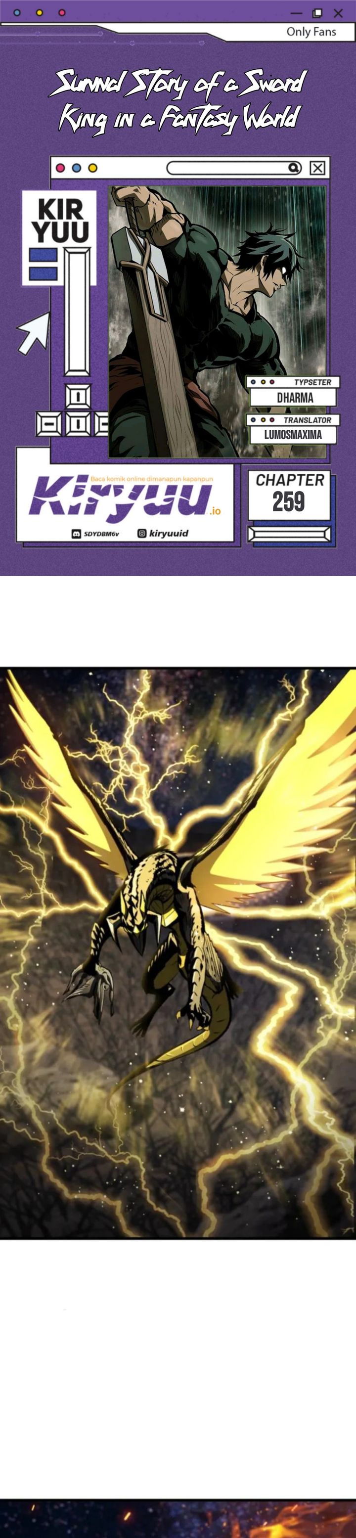 Otherworldly Sword King’s Survival Records Chap 259 - Next Chap 260