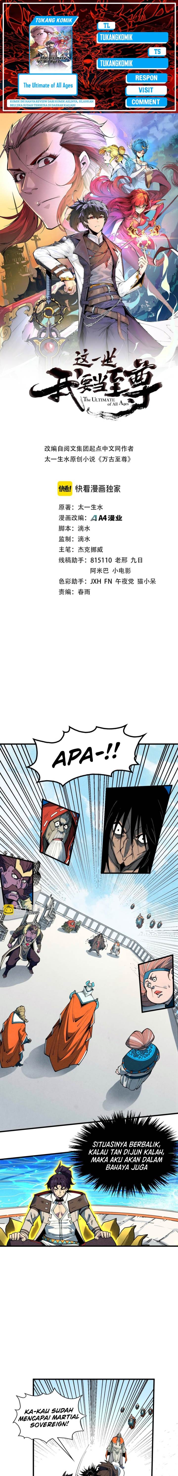 The Ultimate of All Ages Chap 406 - Next Chap 407