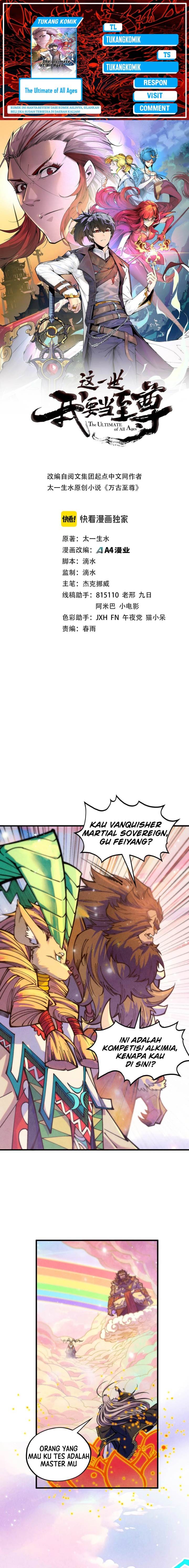 The Ultimate of All Ages Chap 393 - Next Chap 394