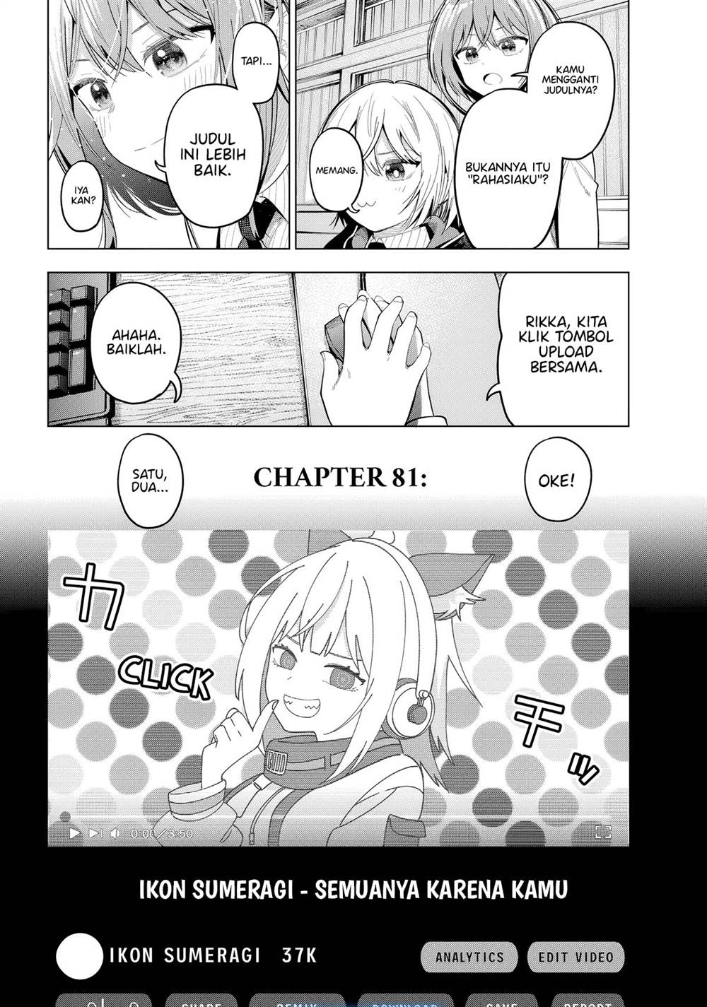 Mayonaka Heart Tune Chap 81 - Next Chap 82