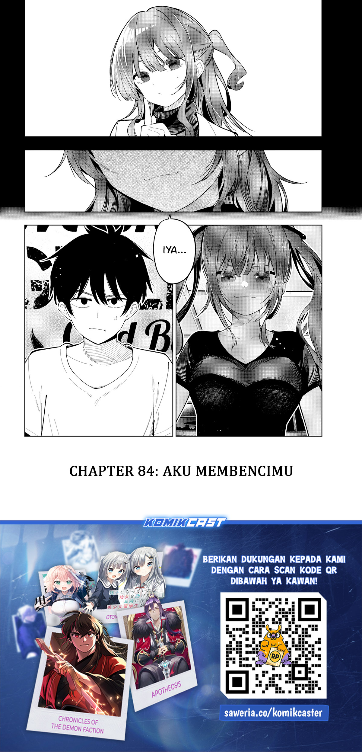 Mayonaka Heart Tune Chap 84 - Next Chap 85