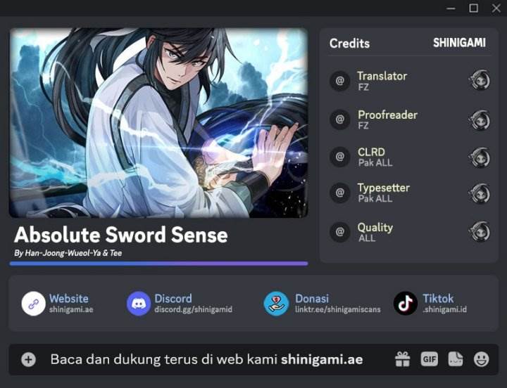 Absolute Sword Sense Chap 154 - Next Chap 155