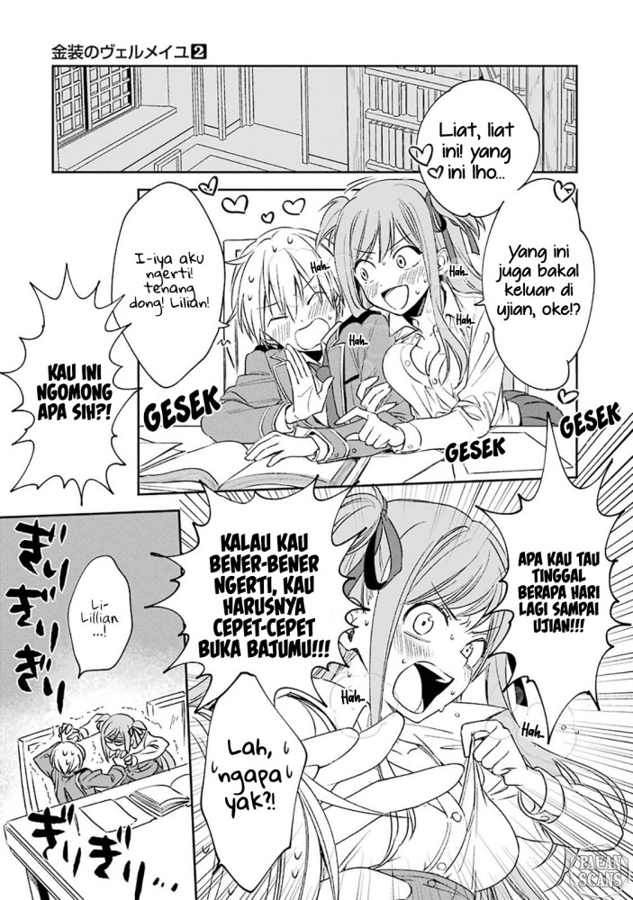 Kinsou no Vermeil – Gakeppuchi Majutshi wa Saikyou no Yakusai to Mahou Sekai o Tsukisusumu Chap 8.1 - Next Chap 9.1