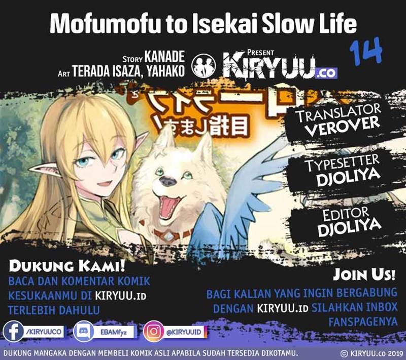 Mofumofu to Isekai Slow Life o Mezashimasu! Chap 14 - Next Chap 15