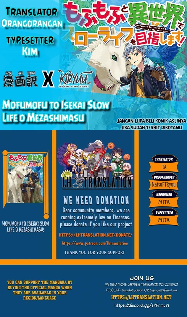 Mofumofu to Isekai Slow Life o Mezashimasu! Chap 7 - Next Chap 8