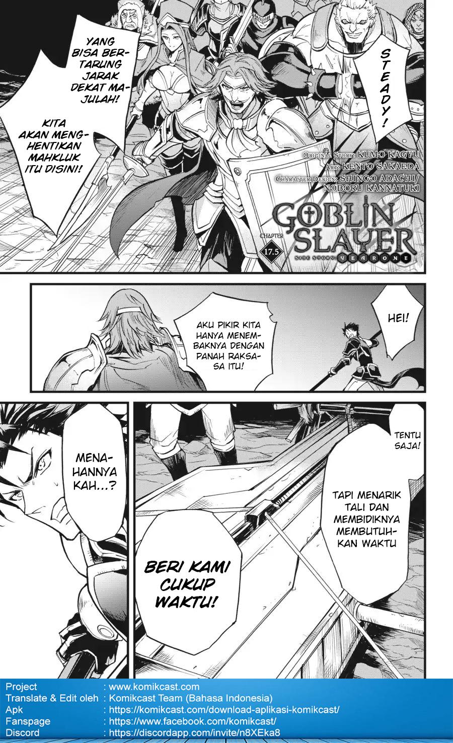 Goblin Slayer: Side Story Year One Chap 17.5 - Next Chap 18.5