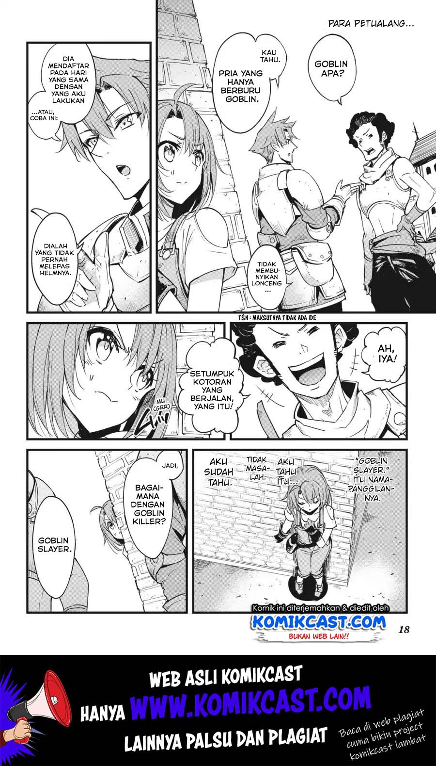 Goblin Slayer: Side Story Year One Chap 32 - Next Chap 33