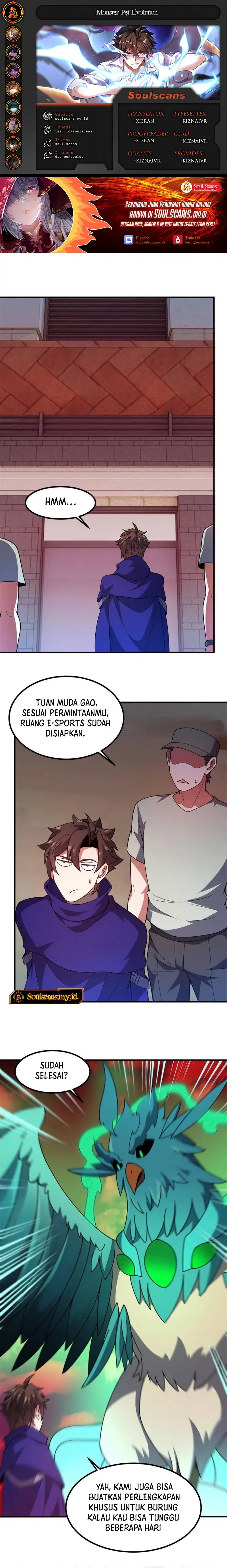 Monster Pet Evolution Chap 344 - Next Chap 345