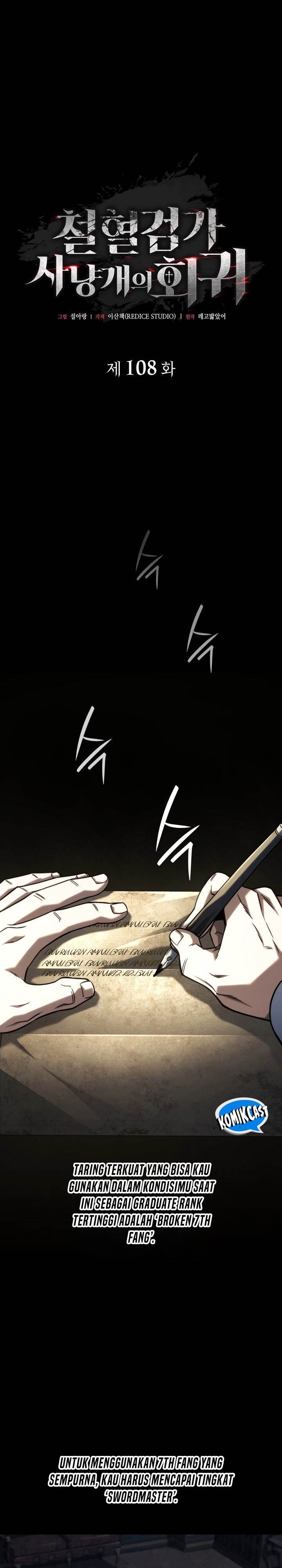 Revenge of the Iron-Blooded Sword Hound Chap 108 - Next Chap 109