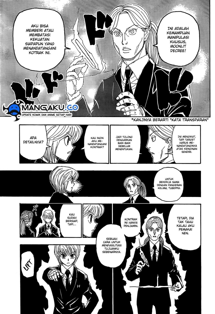 Hunter x Hunter Chap 401 - Next Chap 402