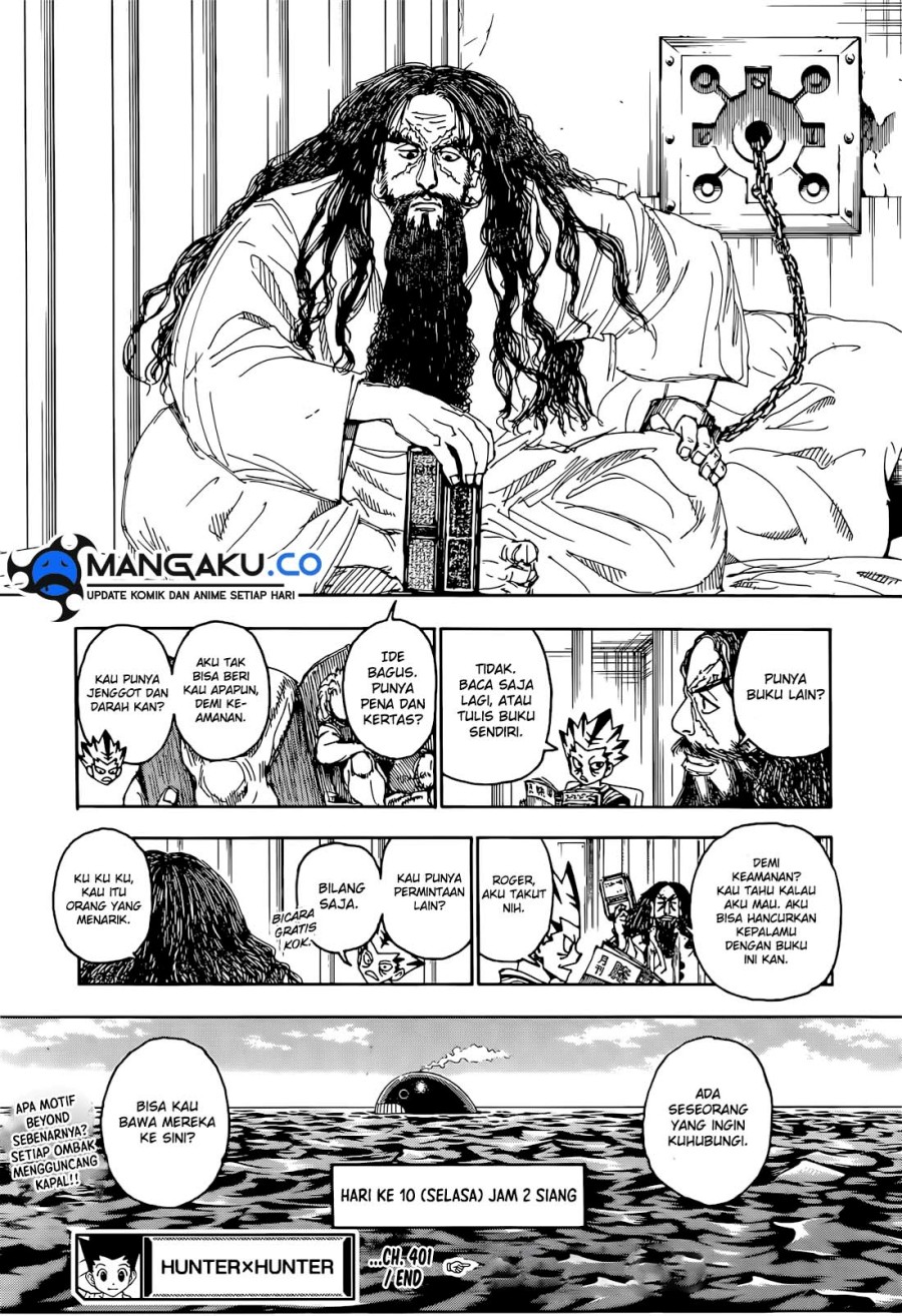 Hunter x Hunter Chap 401 - Next Chap 402