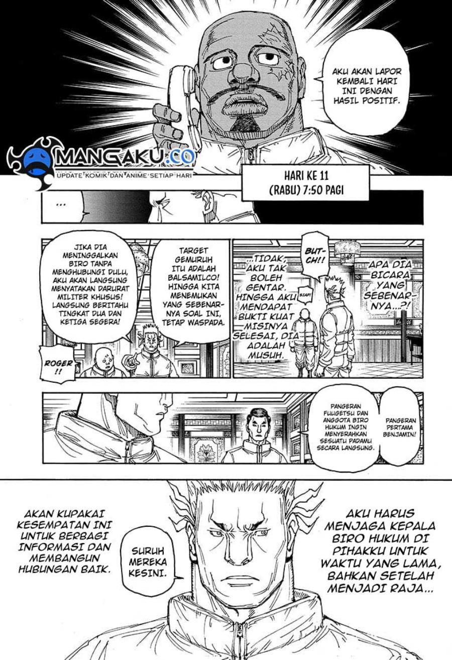 Hunter x Hunter Chap 403 - Next Chap 404