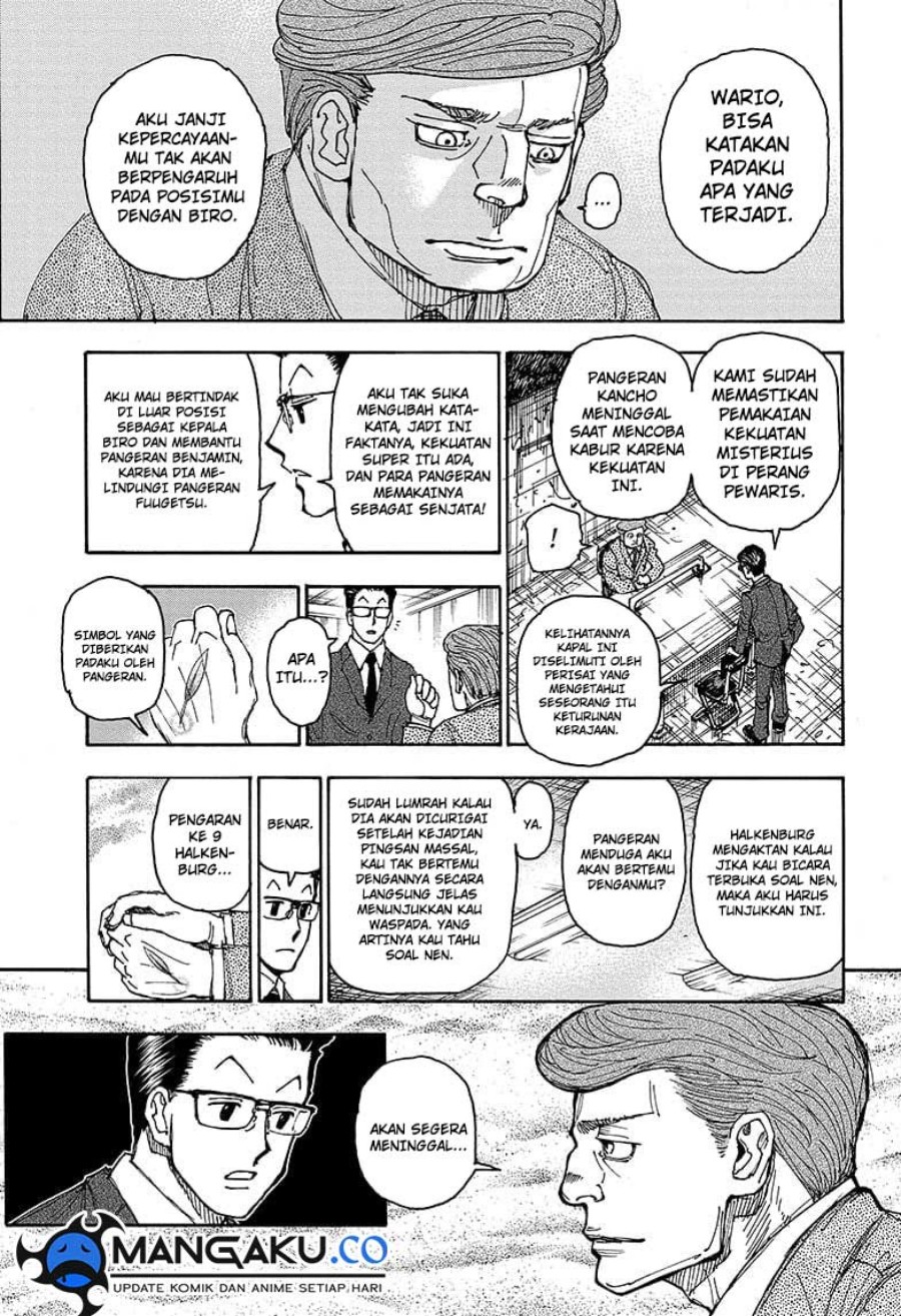 Hunter x Hunter Chap 403 - Next Chap 404