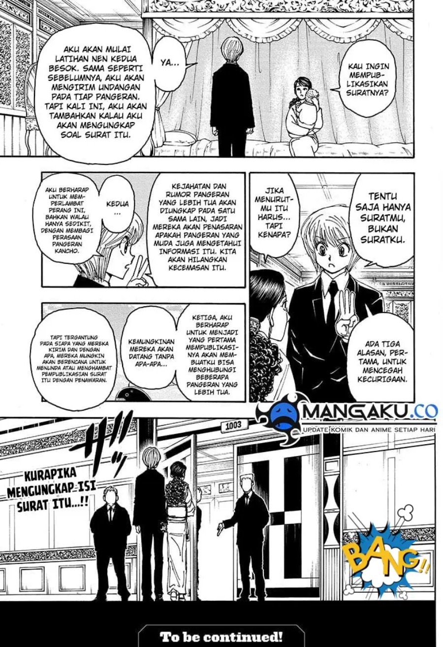 Hunter x Hunter Chap 403 - Next Chap 404