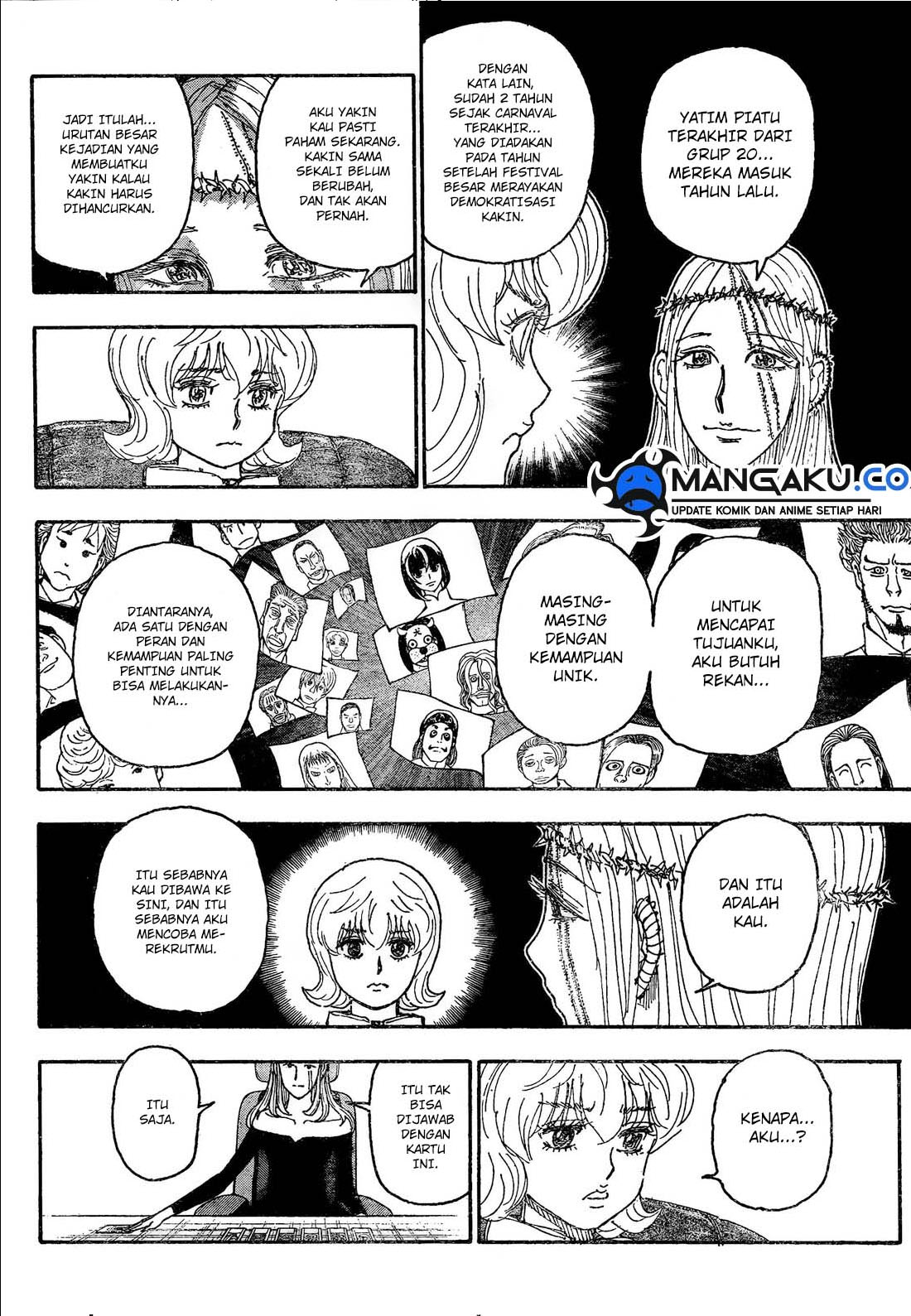 Hunter x Hunter Chap 408 - Next Chap 409