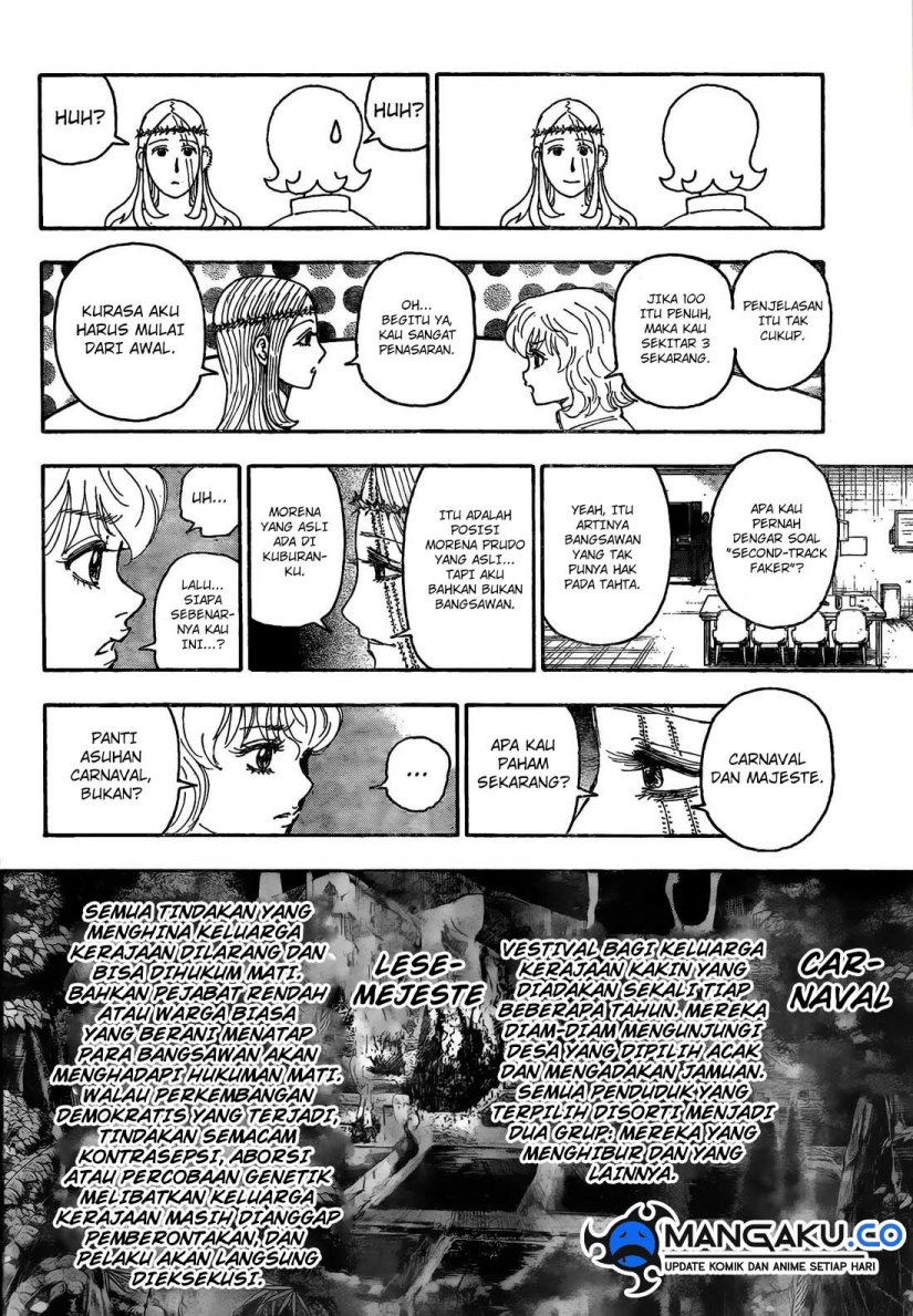 Hunter x Hunter Chap 408 - Next Chap 409