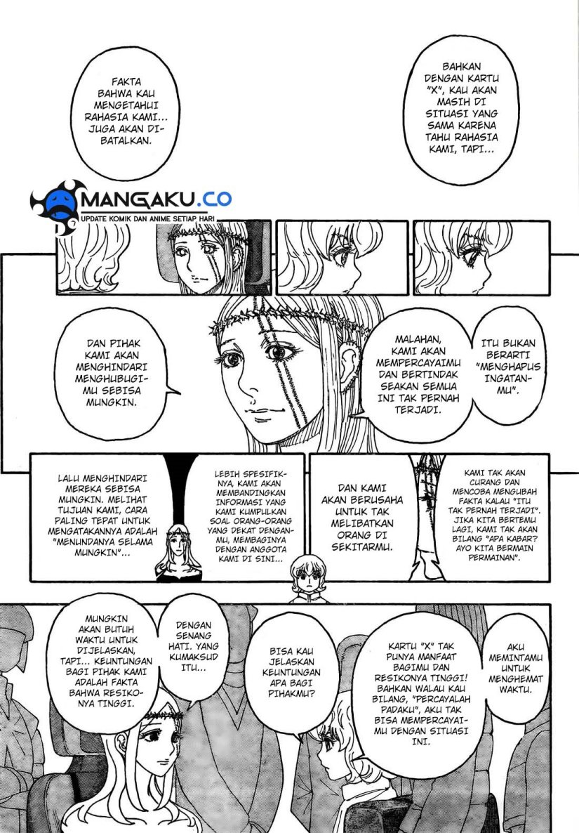 Hunter x Hunter Chap 408 - Next Chap 409