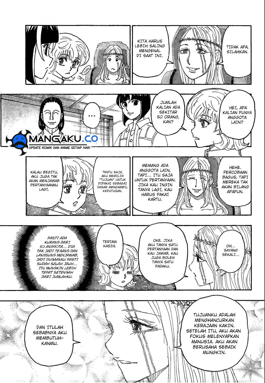 Hunter x Hunter Chap 408 - Next Chap 409