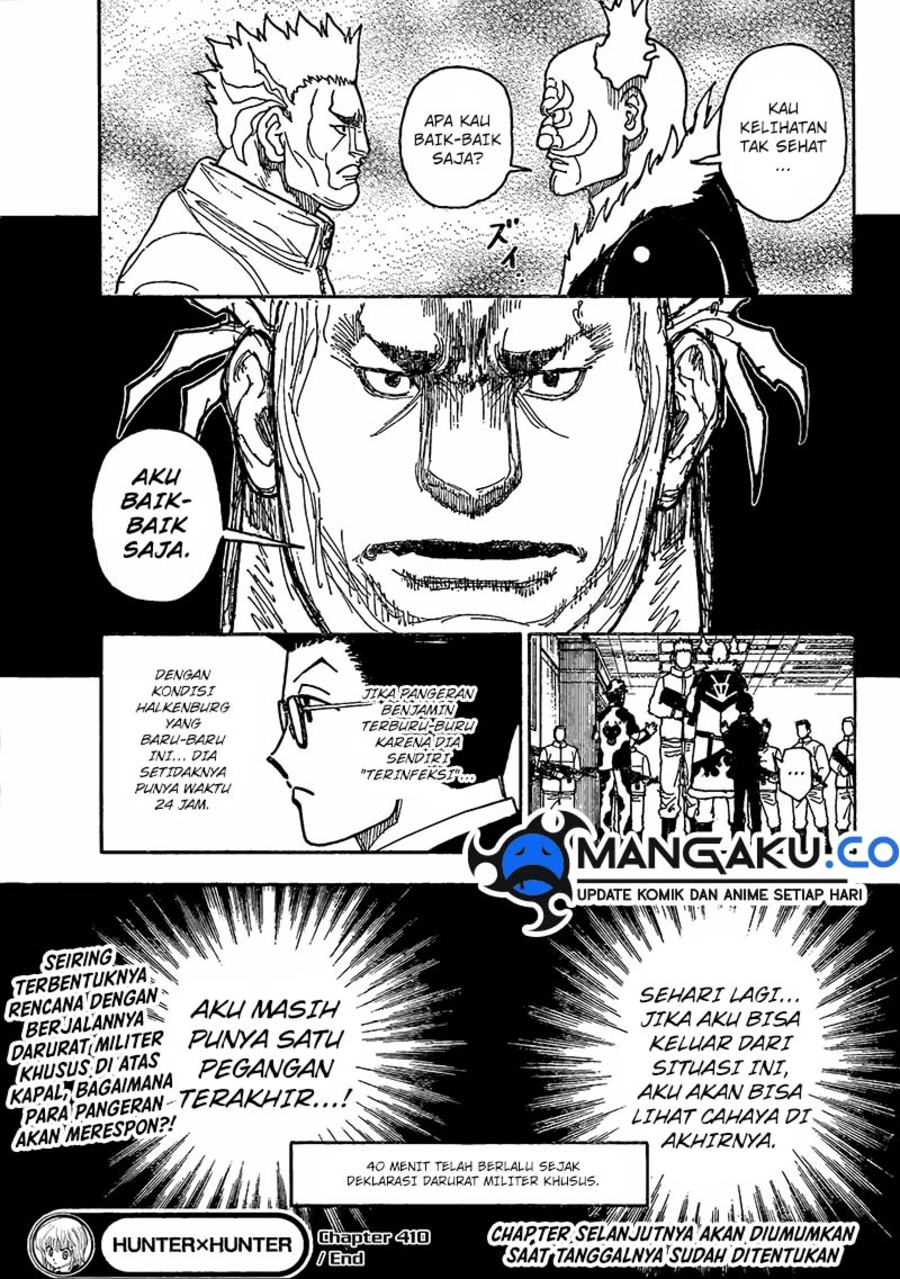Hunter x Hunter Chap 410 - Next Chap 411