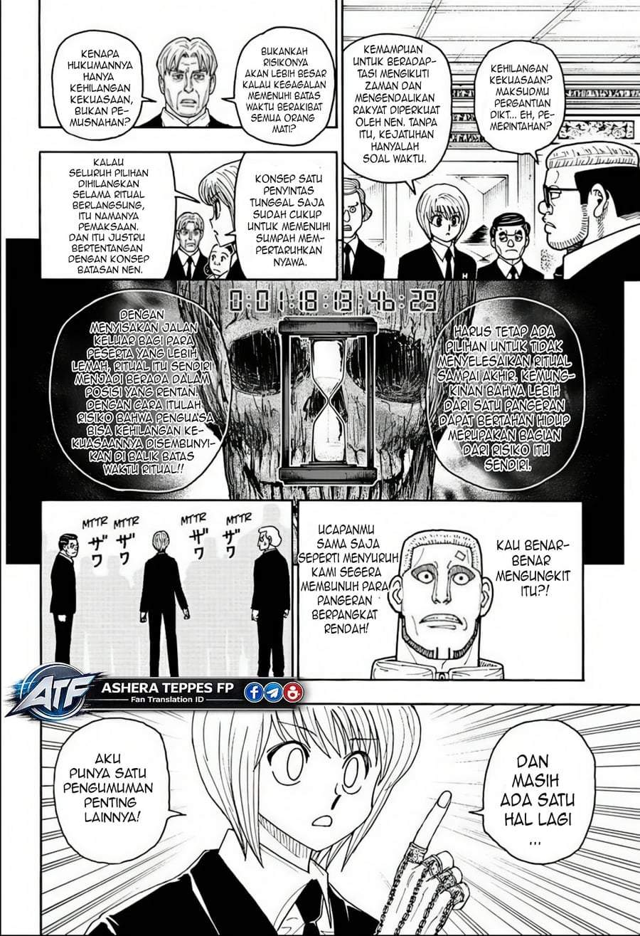 Hunter x Hunter Chap 411 - Next Chap 412