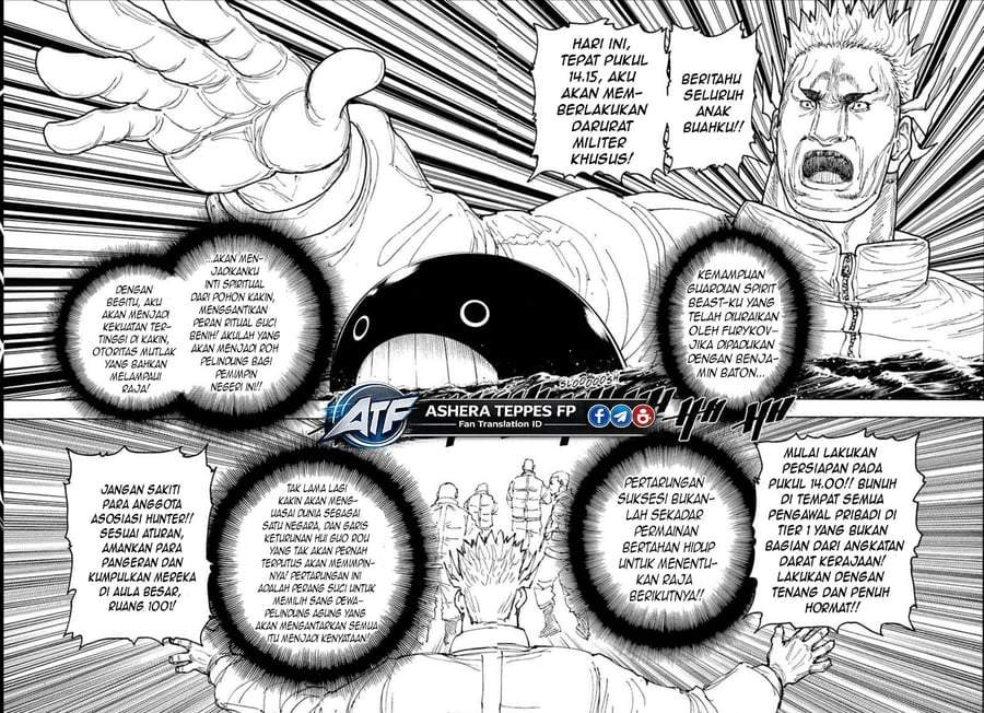 Hunter x Hunter Chap 413 - Next Chap 414