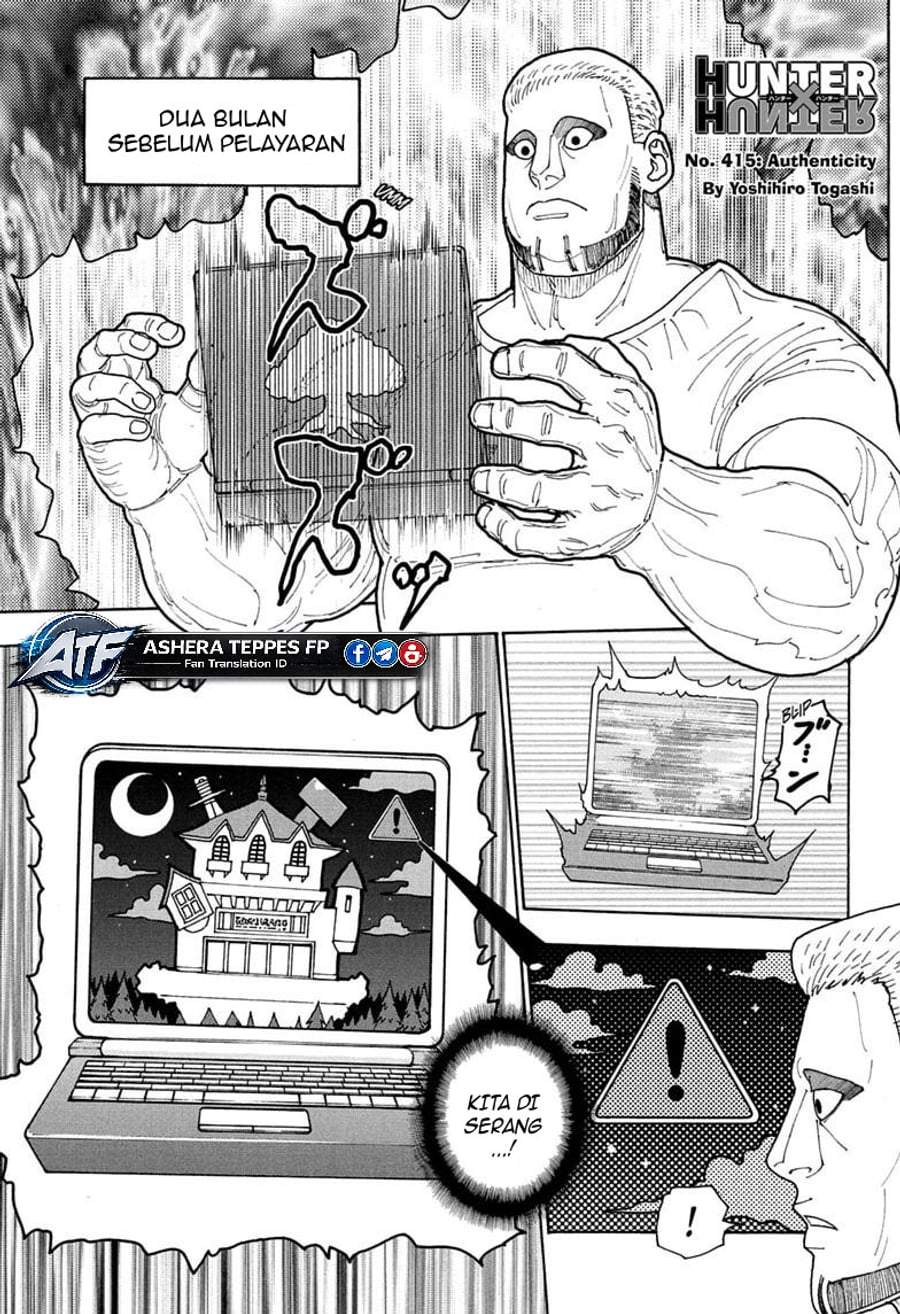 Hunter x Hunter Chap 415 - Next Chap 416