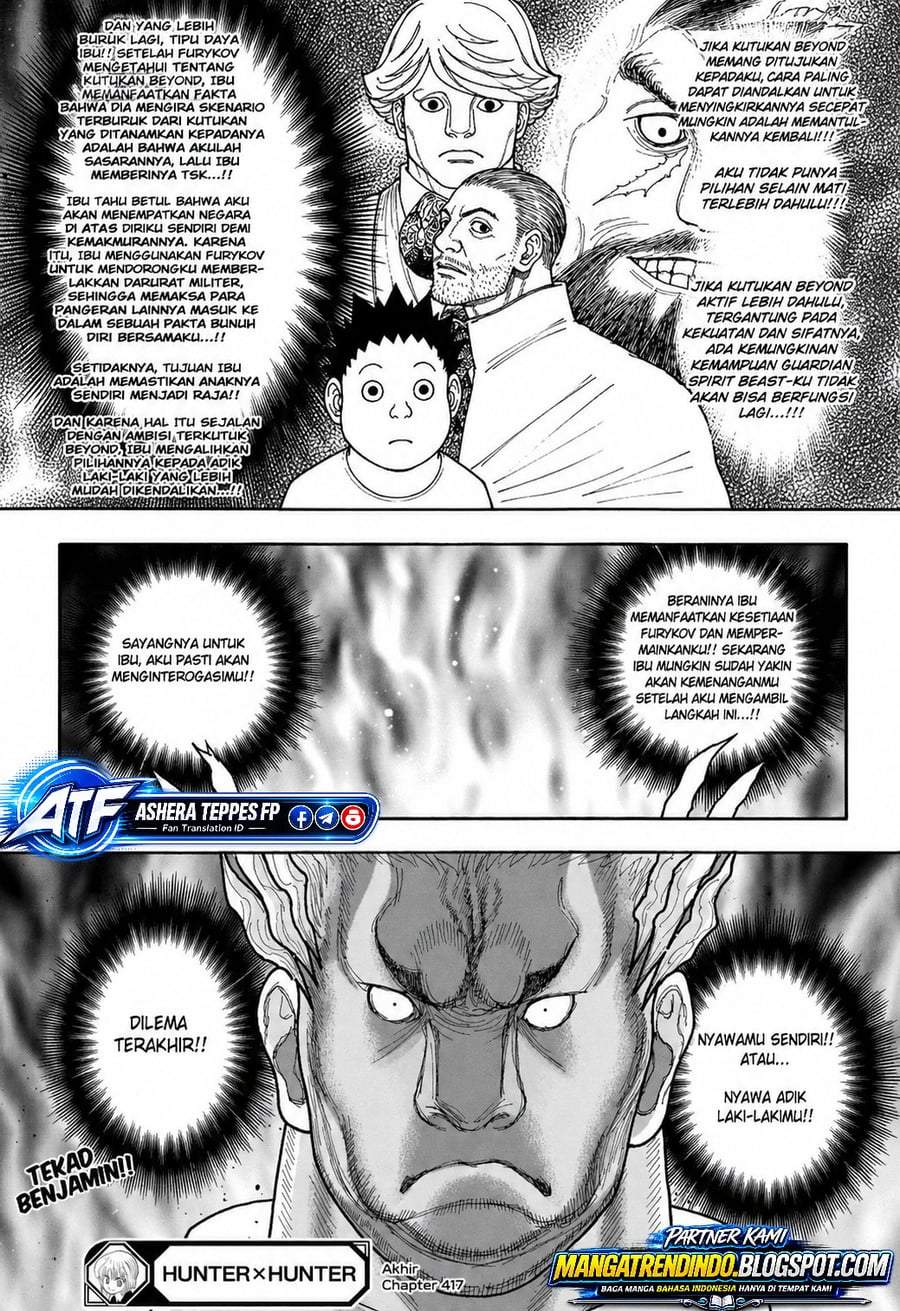 Hunter x Hunter Chap 417 - Next Chap 418