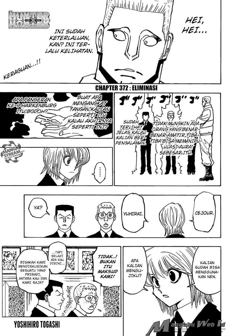 Hunter x Hunter Chap 372 - Next Chap 373