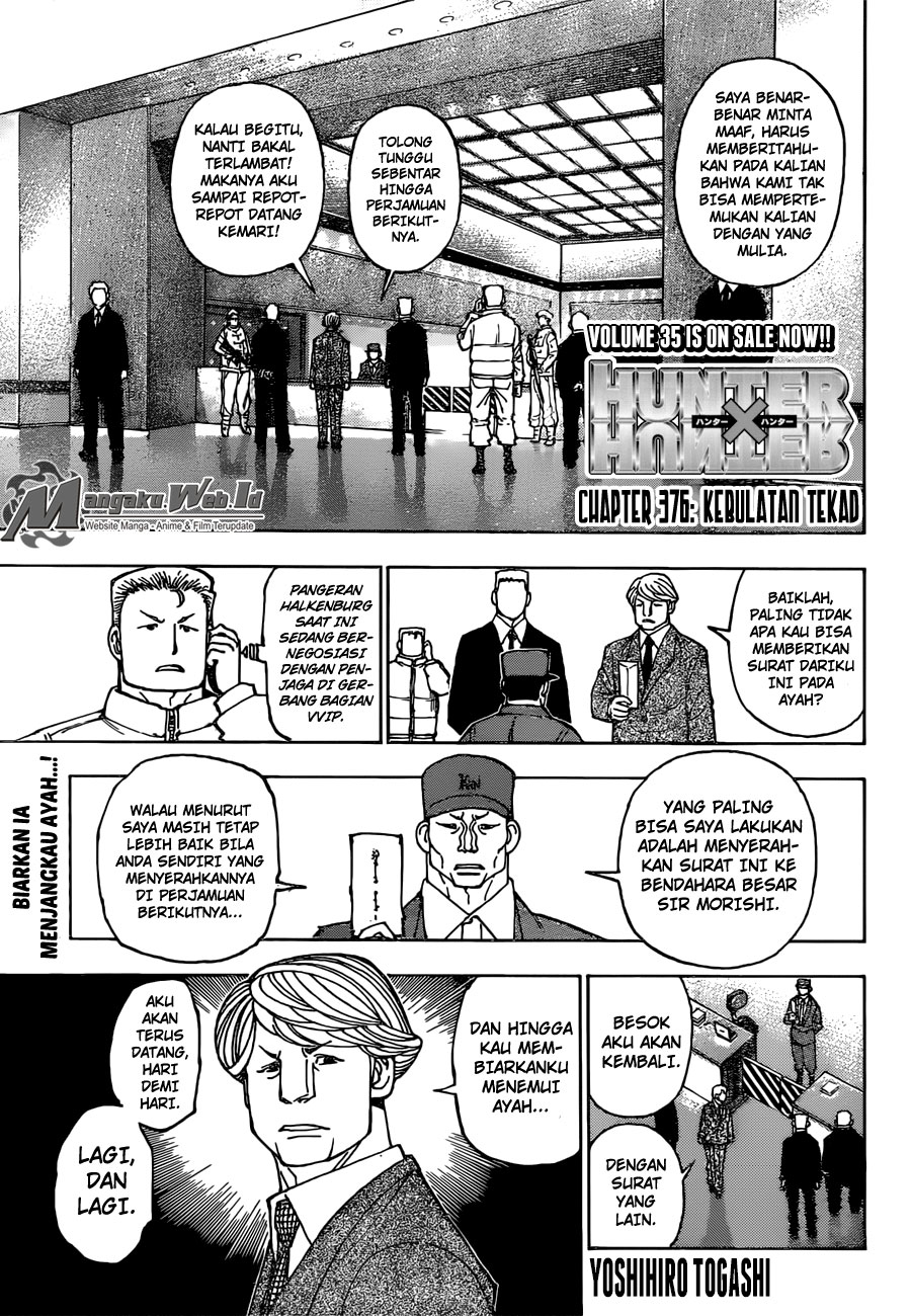 Hunter x Hunter Chap 376 - Next Chap 377