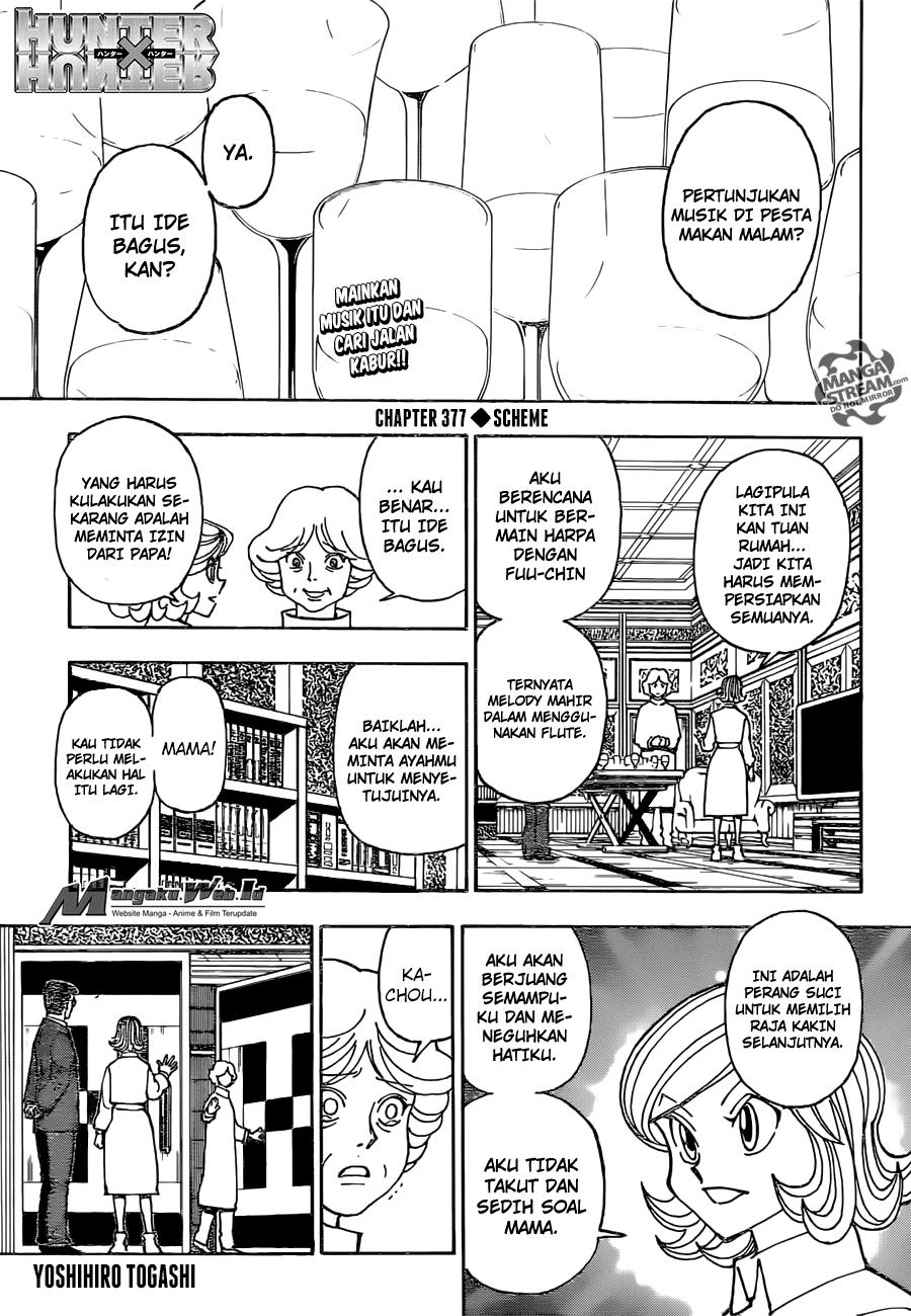 Hunter x Hunter Chap 377 - Next Chap 378