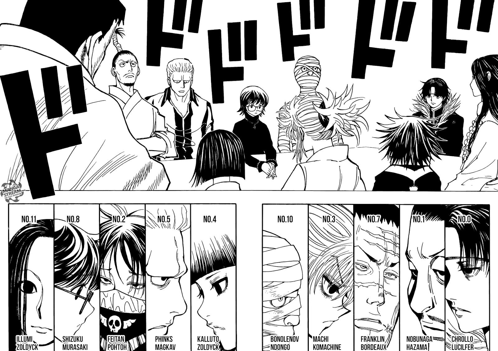 Hunter x Hunter Chap 377 - Next Chap 378