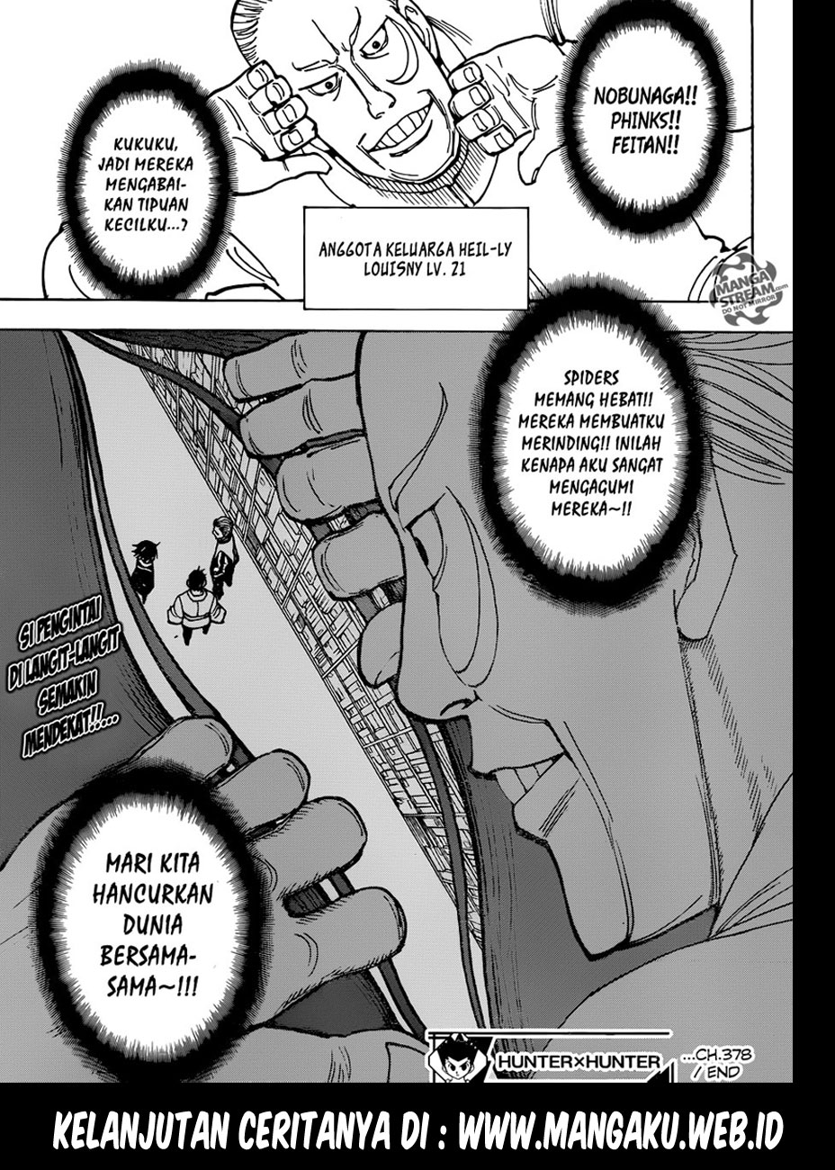 Hunter x Hunter Chap 378 - Next Chap 379