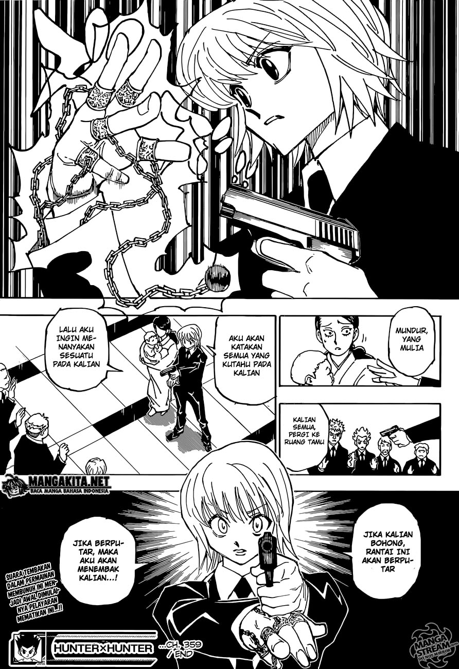 Hunter x Hunter Chap 359 - Next Chap 360