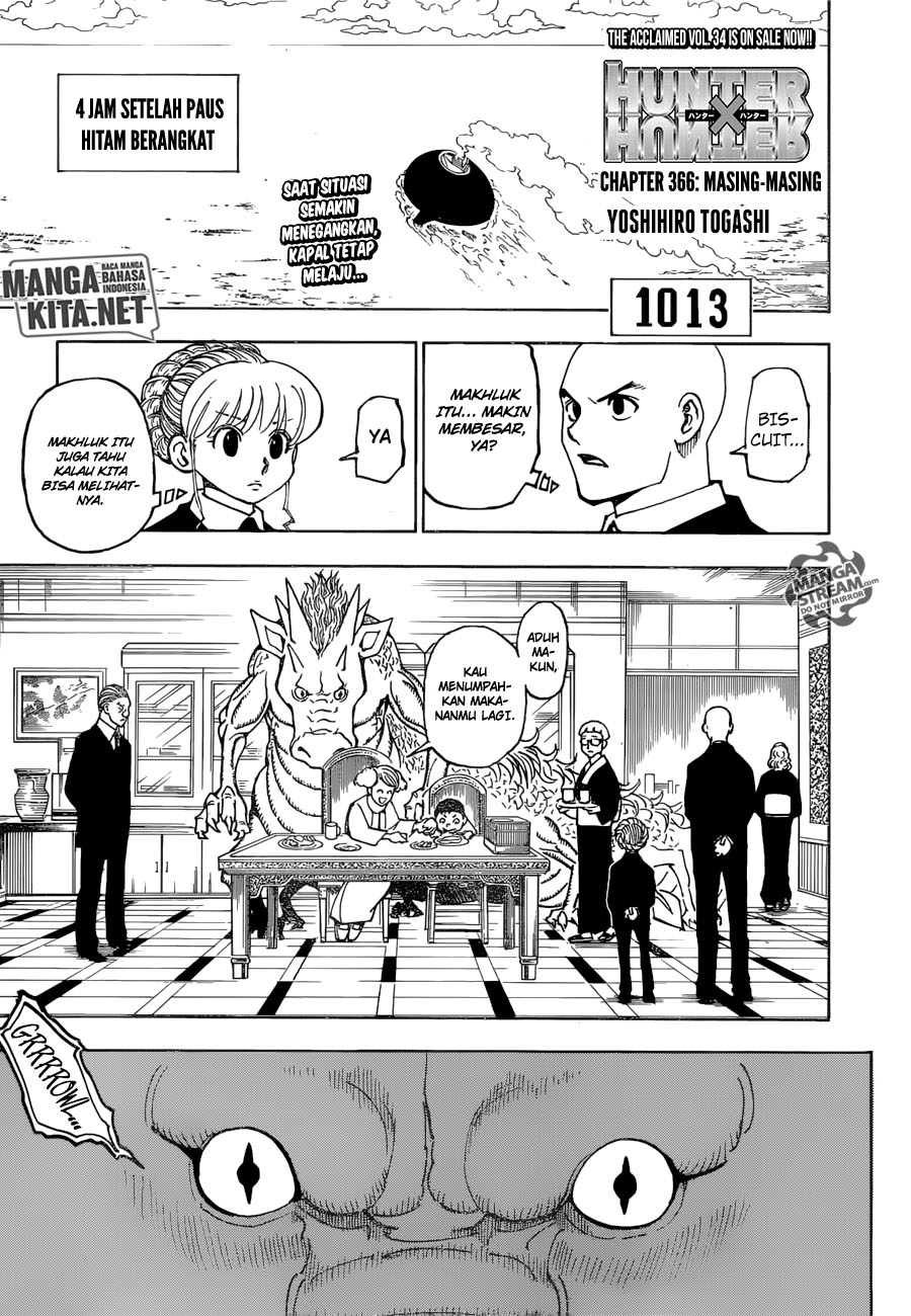 Hunter x Hunter Chap 366 - Next Chap 367