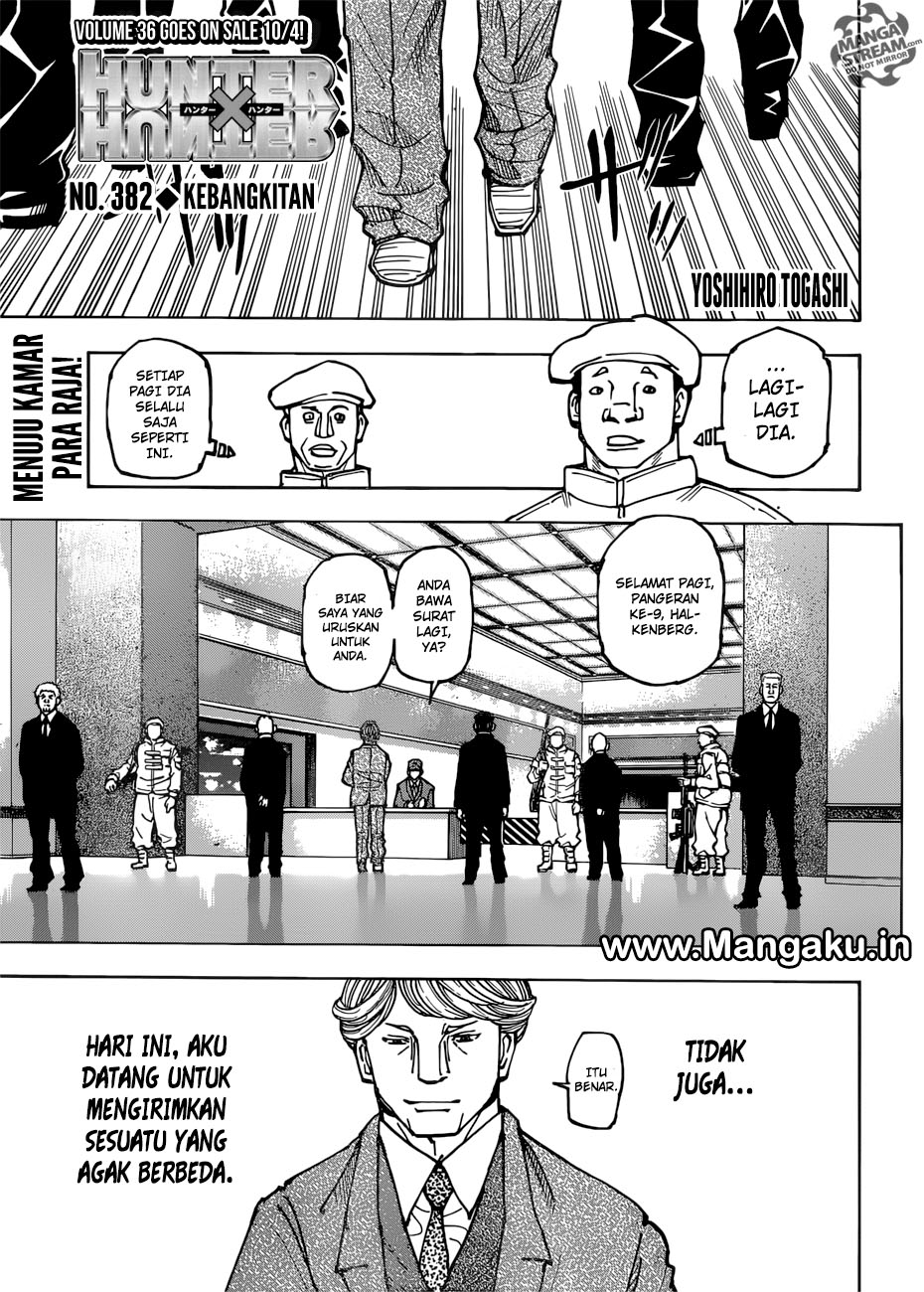 Hunter x Hunter Chap 382 - Next Chap 383