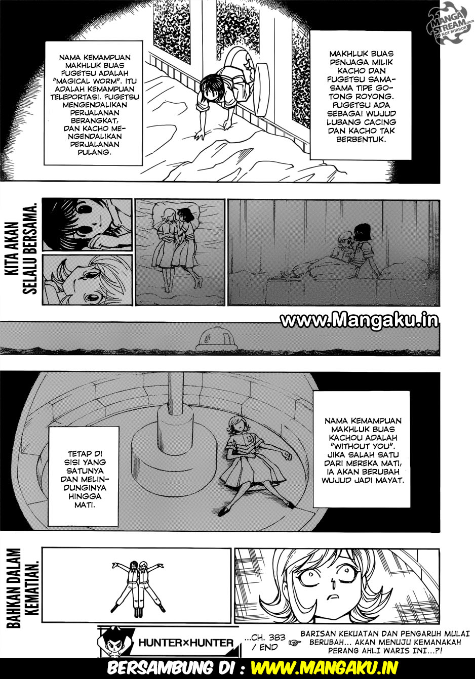 Hunter x Hunter Chap 383 - Next Chap 384