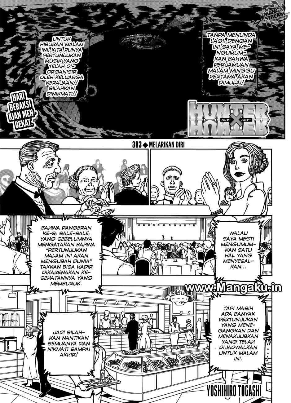 Hunter x Hunter Chap 383 - Next Chap 384