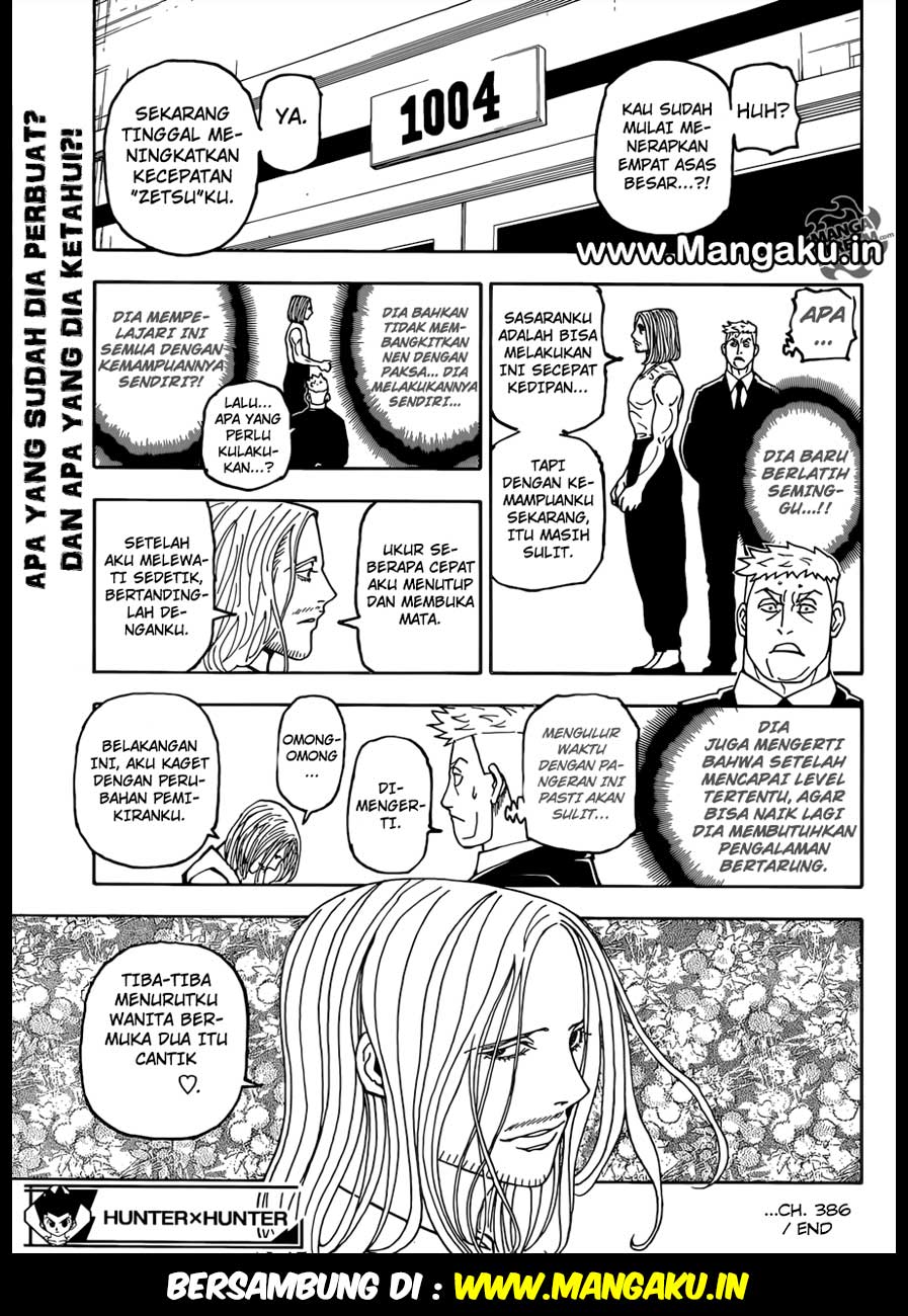 Hunter x Hunter Chap 386 - Next Chap 387
