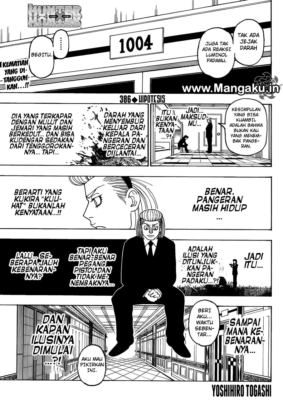 Hunter x Hunter Chap 386 - Next Chap 387