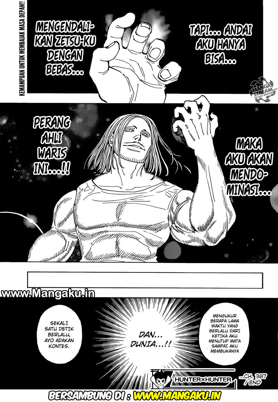 Hunter x Hunter Chap 387 - Next Chap 388