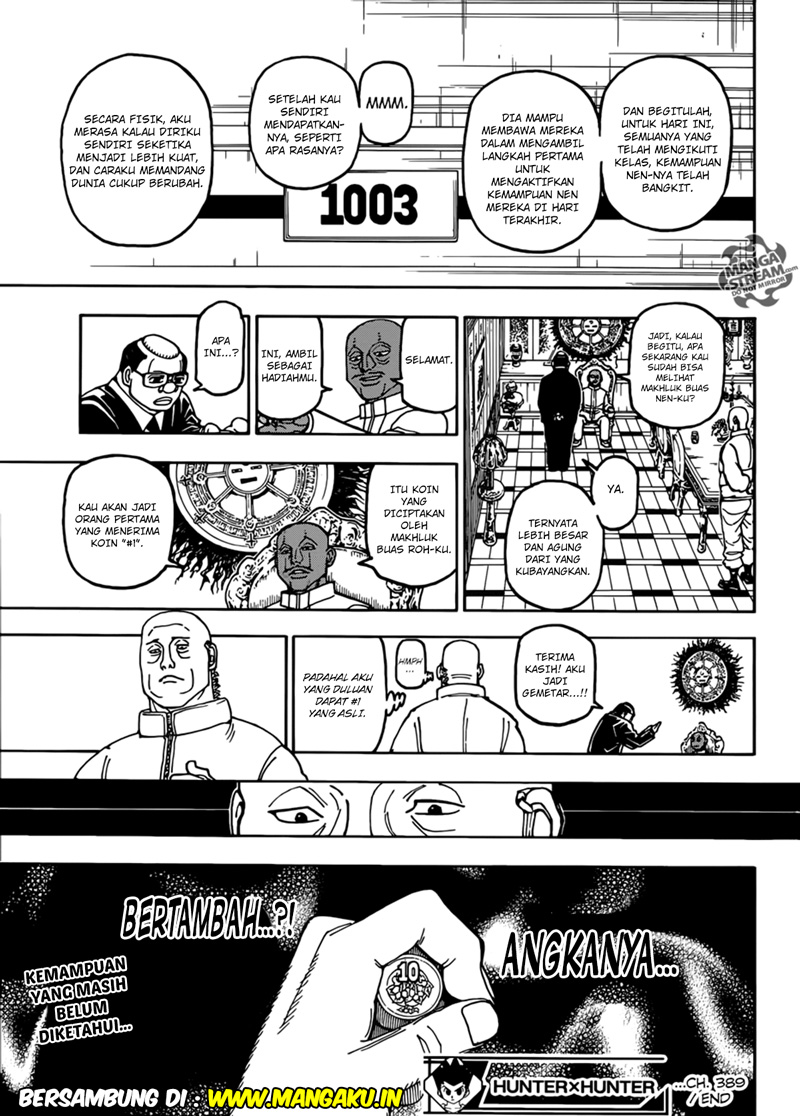 Hunter x Hunter Chap 389 - Next Chap 390