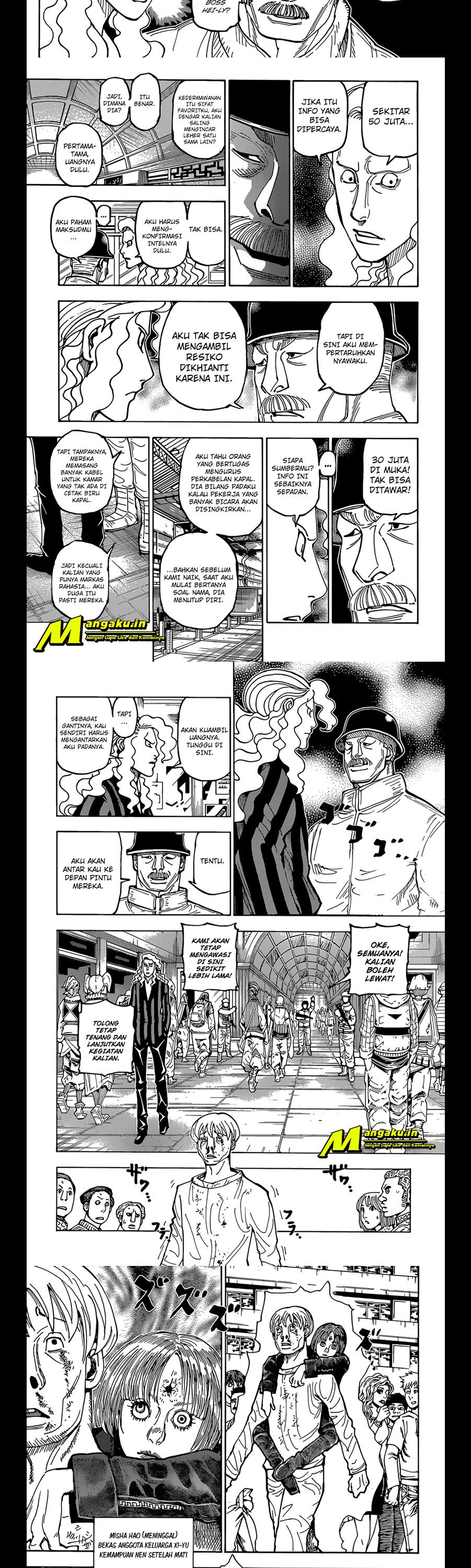 Hunter x Hunter Chap 392 - Next Chap 393
