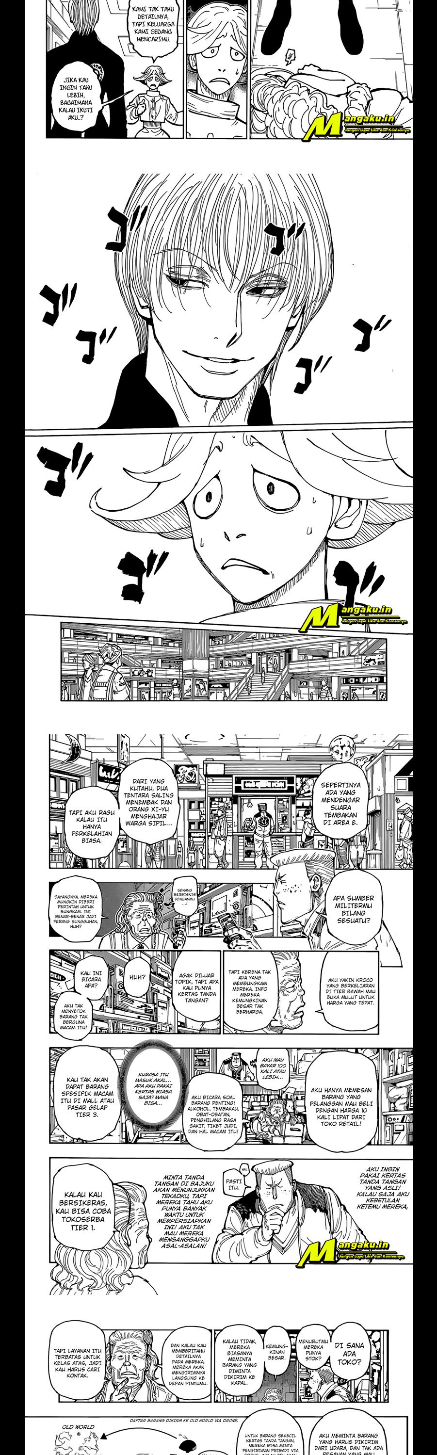 Hunter x Hunter Chap 392 - Next Chap 393