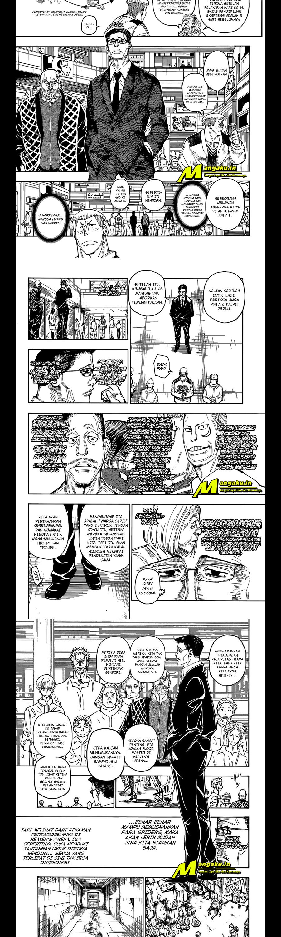 Hunter x Hunter Chap 392 - Next Chap 393