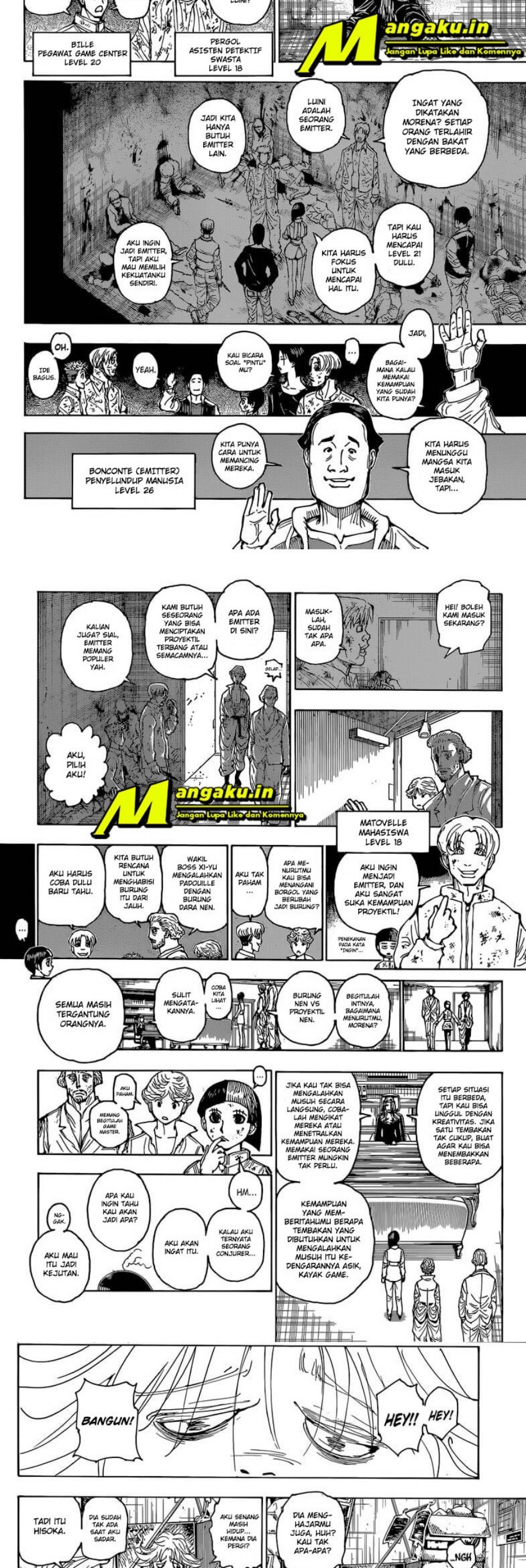 Hunter x Hunter Chap 393 - Next Chap 394