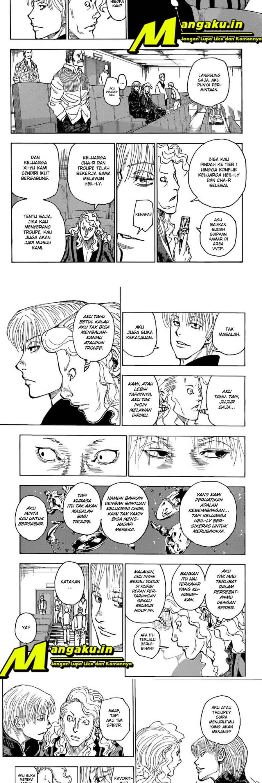 Hunter x Hunter Chap 393 - Next Chap 394