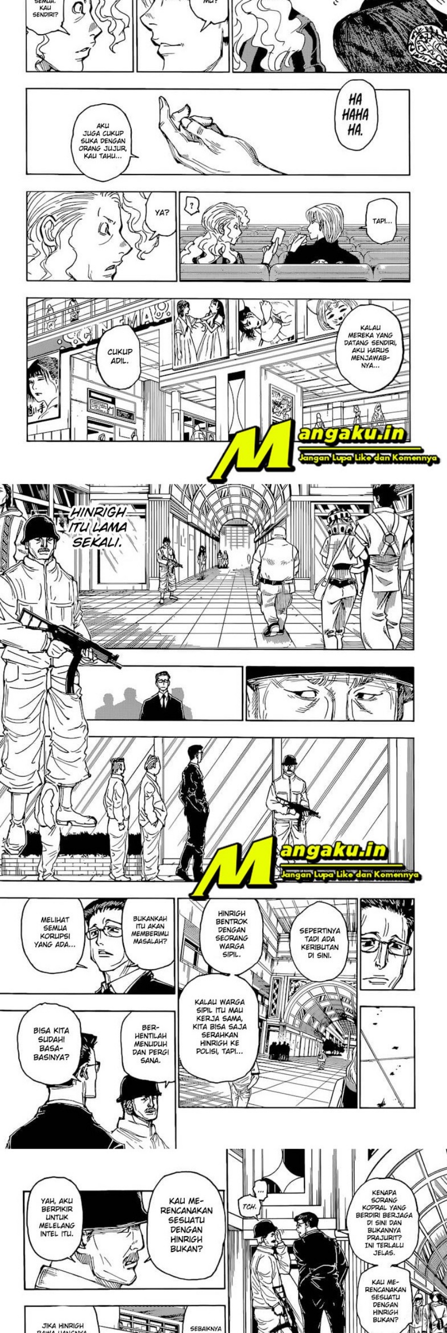 Hunter x Hunter Chap 393 - Next Chap 394