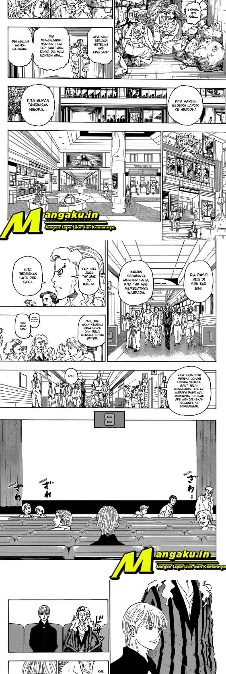 Hunter x Hunter Chap 393 - Next Chap 394