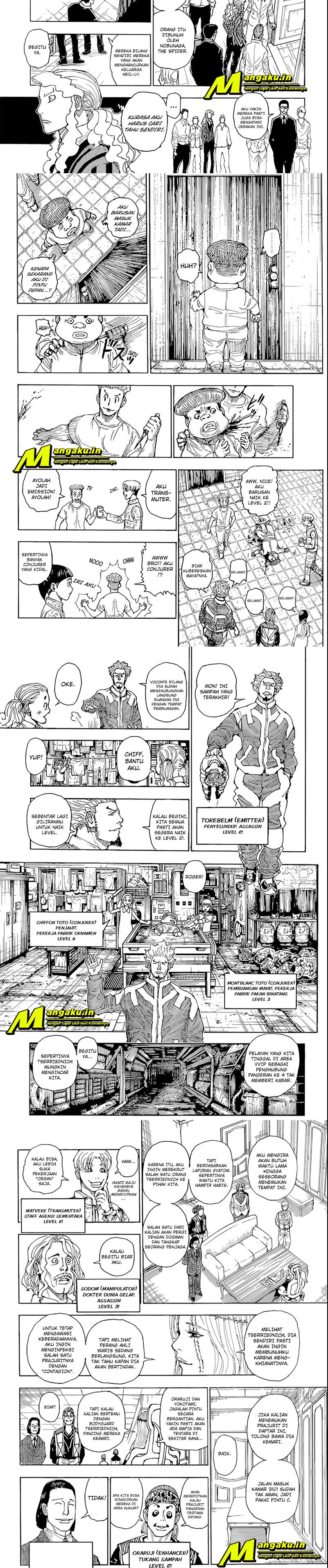Hunter x Hunter Chap 394 - Next Chap 395
