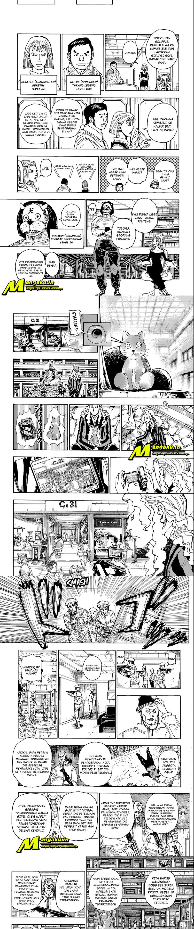 Hunter x Hunter Chap 394 - Next Chap 395